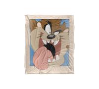 Warner Brothers Looney Tunes Officially Licensed Silky Touch Super Soft Throw Blanket 152 x 127 cm in White Warner Brothers White 152 x 127 cm