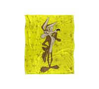 Warner Brothers Looney Tunes Officially Licensed Silky Touch Super Soft Throw Blanket 152 x 127 cm in White Warner Brothers White 152 x 127 cm