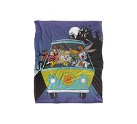 Warner Brothers Looney Tunes Silky Touch Super Soft Throw Blanket 152x127cm in White | Size: 152x127 cm Warner Brothers White 152x127 cm