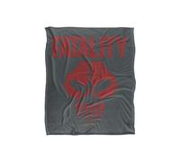 Warner Brothers Mortal Kombat 152x127cm Fatality Silky Touch Super Soft Throw Blanket in White | Size: 152x127 cm Warner Brothers White 152x127 cm