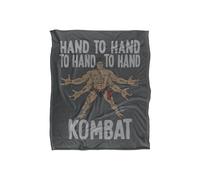 Warner Brothers Mortal Kombat Klassic GOTO Silky Touch Super Soft Throw Blanket in White Warner Brothers White
