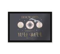 Warner Brothers Official A Very Warner Christmas Needs Split Welcome To The Yule Ball Entrance Mat 40Cm X 60Cm Dimension, Durable, Indoor Only