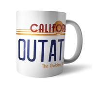 Warner Brothers Official Back To The Future Outatime Mug 100% Ceramic, Dishwasher Safe