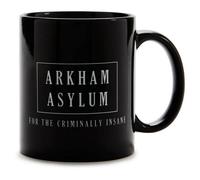 Batman Official Core Arkham Asylum Mug - Black Batman Black