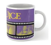 Warner Brothers Official Beetlejuice Film Reel Mug 100% Ceramic, Dishwasher Safe