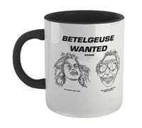 Warner Brothers Official Beetlejuice Wanted Poster Mug - Black