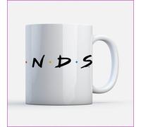 Warner Brothers Official Friends Logo Mug 100% Ceramic, Dishwasher Safe