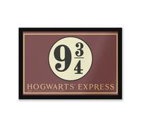 Warner Brothers Official Harry Potter Platform 9 3/4 Entrance Mat 40Cm X 60Cm Dimension, Durable, Indoor Only