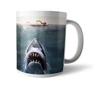 Warner Brothers Official Jaws Mug 100% Ceramic, Dishwasher Safe