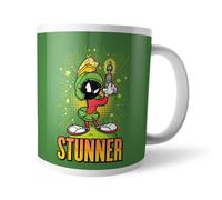 Warner Brothers Official Looney Tunes Stunner Marvin The Martian Mug 100% Ceramic, Dishwasher Safe