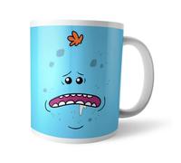 Warner Brothers Official Rick And Morty Mr Meeseeks Mug 100% Ceramic, Dishwasher Safe