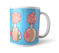 Warner Brothers Official Rick And Morty Plumbus Mug 100% Ceramic, Dishwasher Safe