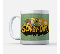 Warner Brothers Official Scooby Doo Logo Mug 100% Ceramic, Dishwasher Safe