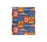 Warner Brothers Peacemaker Officially Licensed Silky Touch Super Soft Throw Blanket 152 x 127 cm in White Warner Brothers White 152 x 127 cm