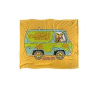 Warner Brothers Scooby Doo Officially Licensed Silky Touch Super Soft Throw Blanket 152 x 127 cm in White Warner Brothers White 152 x 127 cm