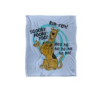 Warner Brothers Scooby Doo Officially Licensed Silky Touch Super Soft Throw Blanket 152 x 127 cm in White Warner Brothers White 152 x 127 cm