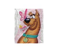 Warner Brothers Scooby Doo Officially Licensed Silky Touch Super Soft Throw Blanket 152 x 127 cm in White Warner Brothers White 152 x 127 cm