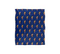 Warner Brothers Scooby Doo Officially Licensed Silky Touch Super Soft Throw Blanket 152 x 127 cm in White Warner Brothers White 152 x 127 cm