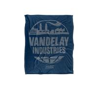 Warner Brothers Seinfeld 152x127cm Salesman Silky Touch Super Soft Throw Blanket in White | Size: 152x127 cm Warner Brothers White 152x127 cm