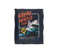 Warner Brothers Shark Week Television Series 152x127 cm Great White Soft Throw Blanket Warner Brothers Multicolor 152x127 cm