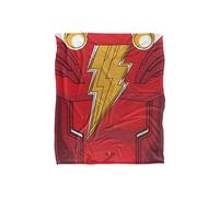 Warner Brothers Shazam Fury Of The Gods Officially Licensed Silky Touch Super Soft Throw Blanket 152 x 127 cm in White Warner Brothers White 152 x 127 cm