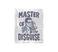 Warner Brothers Superman Officially Licensed Silky Touch Super Soft Throw Blanket 152 x 127 cm in White Warner Brothers White 152 x 127 cm