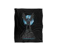 Warner Brothers Supernatural Hey Ass Butt Silky Touch Super Soft Throw Blanket in White Warner Brothers White