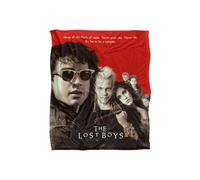 Warner Brothers The Lost Boys Silky Touch Super Soft Throw Blanket 152x127cm in White | Size: 152x127 cm Warner Brothers White 152x127 cm