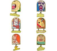 Warner Horror Movie Title Logos Mystery Enamel Pin Blind Box Series, IT Chapter Two, Friday the 13th, The Lost Boys, The Nun, The Exorcist, or Annabelle