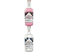 Warners Pink Berry & Juniper Dry 0% Spirits 70 undle, Non Alcoholic Gin, Alcohol Free Pink & Juniper Gin Alternative, 0% ABV,Zero Alcohol Spirit Made with Natural Botanicals,84 Calories Per Bottle