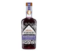Warners Spiced Blackberry Gin 70cl | Limited Edition | Sweet, Fruity & Spiced | 70cl (40%)