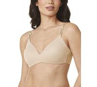 Warner's Women's Blissful Benefits NO Side Effects Smoothing Wirefree Bra, Butterscotch, 34B