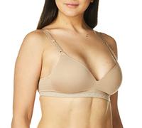Warner's Women's Blissful Benefits Super Soft Wireless Lightly Lined Comfort Bra Rm1691w T-Shirt, Opaque, Toasted Almond, 36B