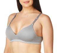Warner's Women's Blissful Benefits Ultrasoft Wirefree Bra T-Shirt, Graphite Gray, 38B