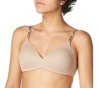 Warner's Women's Blissful Benefits Underarm-Smoothing Comfort Wireless Lightly Lined T-Shirt Bra Rm7561w, Opaque, Toasted Almond, 38B