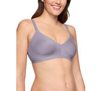 Warner's Women's Blissful Benefits Underarm-Smoothing with Seamless Stretch Wireless Lightly Lined Comfort Bra Rm3911w, Tempest, XL