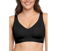Warner's Women's Cloud 9 Super Soft, Smooth Invisible Look Wireless Lightly Lined Comfort Bra Rm1041a, Black, XL