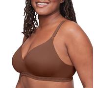 Warner's Women's Cloud 9 Super Soft Wireless Lightly Lined Comfort Bra 1269, Mahogany, 36A