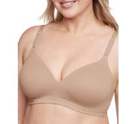 Warner's Women's Cloud 9 Super Soft Wireless Lightly Lined Comfort Bra 1269, Opaque, Toasted Almond, 32B