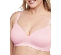 Warner's Women's Cloud 9 Super Soft Wireless Lightly Lined Comfort Bra 1269, Pale Pink, 38C