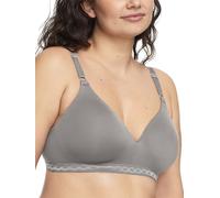 Warner's Women's Cloud 9 Wire-Free Bras, Graphite Gray, 36C UK