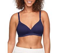 Warner's Women's Cloud 9 Wire-Free Contour Bra, Evening Blue, 36C