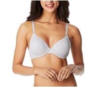 Warner's Women's Cushioned Underwire Lightly Lined T-Shirt Bra 1593, Opaque, Platinum Floral, 36B