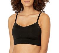 Warner's Women's Easy Does It Dig-Free Band with Seamless Stretch Wireless Lightly Lined Convertible Comfort Bra Rm0911a, Rich Black, S