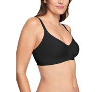 Warner's Women's T-Shirt Bra, Opaque, Rich Black, S