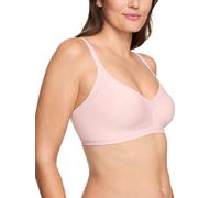Warner's Women's Easy Does It Underarm-Smoothing with Seamless Stretch Wireless Lightly Lined Comfort Bra Rm3911a T-Shirt, Opaque, Rosewater, M
