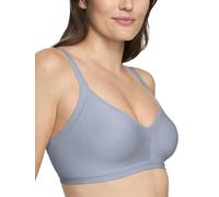 Warner's Women's Easy Does It Underarm-Smoothing with Seamless Stretch Wireless Lightly Lined Comfort Bra Rm3911a T-Shirt, Opaque, Grey Heather, M