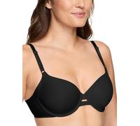 Warner's Women's No Side Effects Underarm-Smoothing Comfort Underwire Lightly Lined T-Shirt Bra 1356, Black, 38B