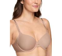 Warner's Women's No Side Effects Underarm-Smoothing Comfort Underwire Lightly Lined T-Shirt Bra 1356, Toasted Almond, 34D