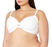 Warner's Women's No Side Effects Underarm-Smoothing Comfort Underwire Lightly Lined T-Shirt Bra 1356, White, 34D